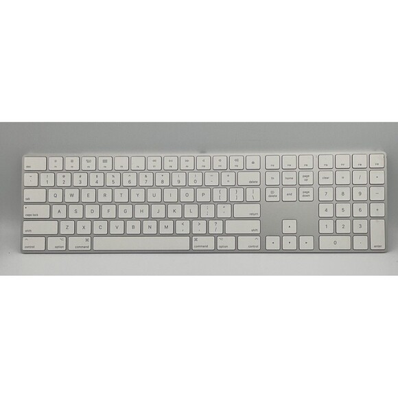 Apple Wireless Magic Keyboard 2 W/ Numeric Keypad A1843 EMC 3138. Tested.EUC - Picture 2 of 11